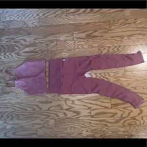 Free people 2 pcs ignite cami and legging set. Took tag off and never wore.